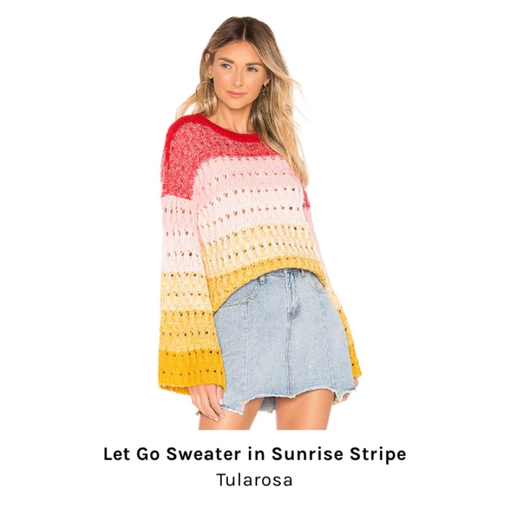 Tularosa Sunrise Stripe Sweater